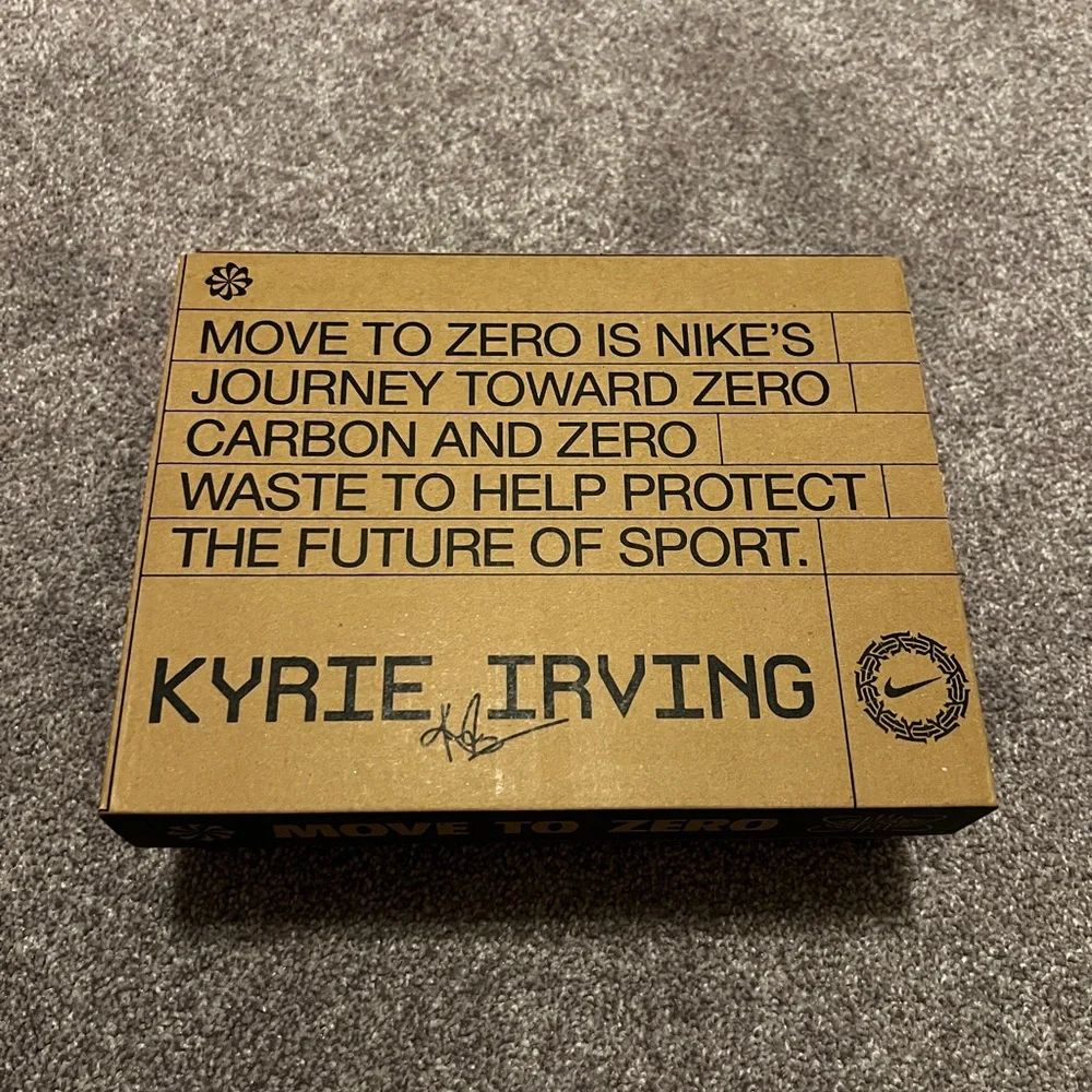 Nike Kyrie 8 Go (PS) Black Lemon Chiffon Size 2Y